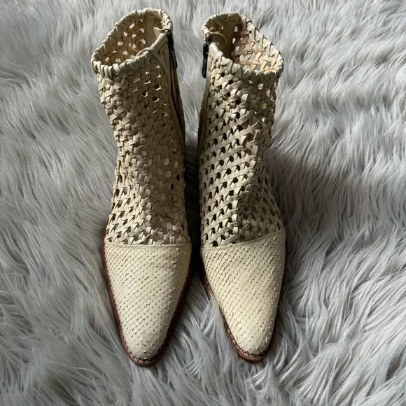 FREE PEOPLE In The Loop Woven Boots Size 37 - Picture 6 of 14
